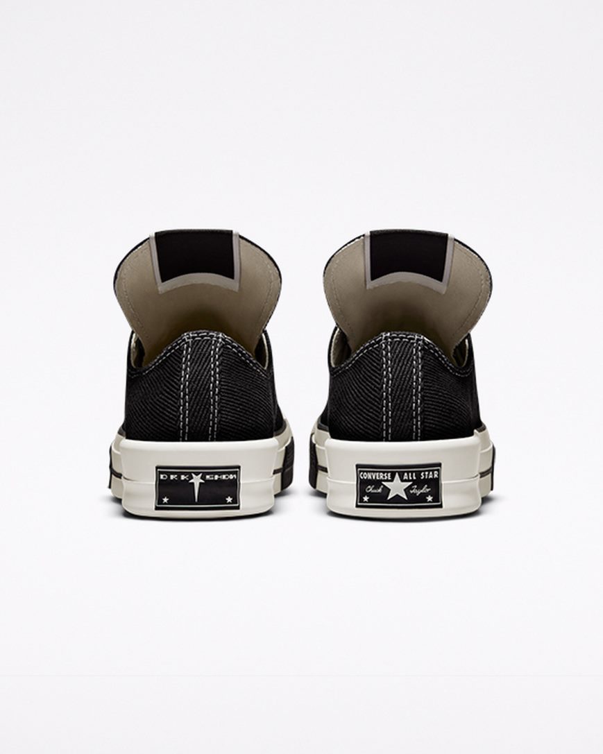 Men's Converse x DRKSHDW DRKSTAR Chuck 70 Low Top Shoes Black | AU E5341R